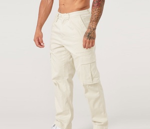 <span class=keywords><strong>Pantaloni</strong></span> Cargo da Uomo Multicolore a Vita Media, Traspiranti, ad Asciugatura Rapida, Resistenti, <span class=keywords><strong>con</strong></span> Grandi Tasche, Casual - Product Image 4