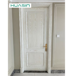 أبواب خشبية صلبة مخصصة من هواسين للحمامات والمداخل - تصميم عصري مع ضمان 5 سنوات، حلول بناء سكنية - Product Image 6