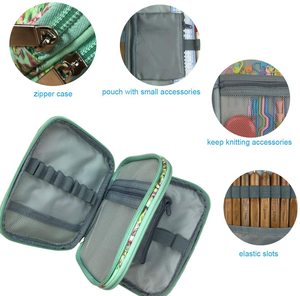 Nueva caja <span class=keywords><strong>de</strong></span> <span class=keywords><strong>ganchillo</strong></span> sin ganchos y accesorios, <span class=keywords><strong>bolsa</strong></span> <span class=keywords><strong>de</strong></span> almacenamiento con cremallera, <span class=keywords><strong>bolsa</strong></span> <span class=keywords><strong>de</strong></span> malla con varios ganchillos/K - Product Image 6