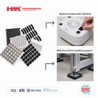 Coussinets en silicone auto-adhésifs découpés sur mesure HWK Factory pour la protection des meubles, des armoires, du verre et des appareils électroménagers