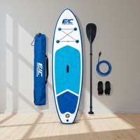 Planche de paddle gonflable écologique tout-en-un de 10, 11 et 12 pieds en gros avec kit de réparation, sac et accessoires de pompe