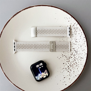 <span class=keywords><strong>Bracelet</strong></span> magnétique tressé en nylon pour <span class=keywords><strong>Apple</strong></span> <span class=keywords><strong>Watch</strong></span> Series 10 9 <span class=keywords><strong>8</strong></span> 7 SE Ultra 2ème génération 49mm, compatible 46 45 42 41mm, pour hommes et femmes - Product Image 6