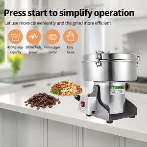 Broyeur à Farine Haute Efficacité et Grande Vitesse 4500g <span class=keywords><strong>en</strong></span> Inox 430, Moulin à Épices, Grande Machine de Broyage pour Manioc et Épices - Product Image 5