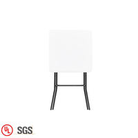 Table pliante carrée en plastique de haute qualité table pliante portable de camping en plein air pour événements