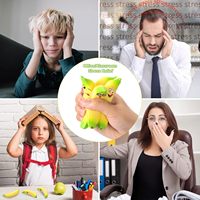 Banane Stress Toys Balle Avec Émotions Banane Fidget Pu Jouet