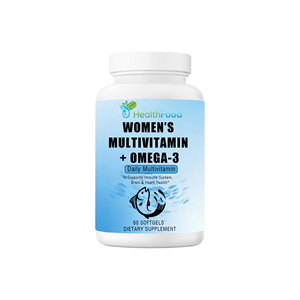 OEM Private Custom <b>Women's</b> <b>Multivitamin</b> Softgels with Omega 3 Support Immune System Brain Heart Health Cellular Energy Softgels - Product Image 1