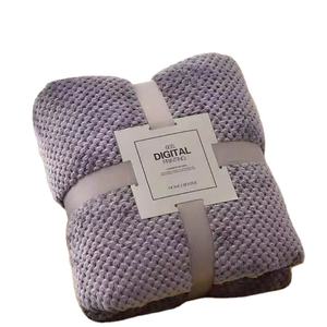 Couvertures é<span class=keywords><strong>l</strong></span>égantes en flanelle, plaid confortable pour le literie, vente populaire, - Product Image 1