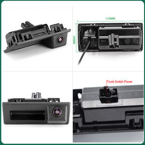 Greyi המכונית מצלמה מקורית נתונים דינמי מסלול עבור <span class=keywords><strong>vw</strong></span> caddy 2k 2016 ~ 2020 mib2 יחידה חניה גיבוי מצלמה ללא תקע & לשחק - Product Image 6