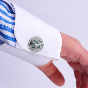 Camisa francesa de circón cuadrado de lujo para hombre, gemelos de diamantes completos, accesorio ligero con diseño transfronterizo, corbatas