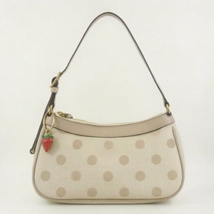 Bolso de Hombro para Mujer con Diseño de Puntos, Bolso Tipo Hobo de PU Semi Anilina, Bolso Bandolera para Uso Diario - Product Image 3