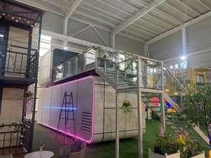 Maison mobile de luxe moderne sur roues, 3 chambres, avec salle de bain et toilettes, personnalisée en usine, type Apple Cabin - Product Image 4