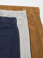 Pantalon en velours côtelé fin pour homme, coupe décontractée, taille élastique, poches latérales, poches plaquées, multicolores, idéal pour tous les jours, décontracté