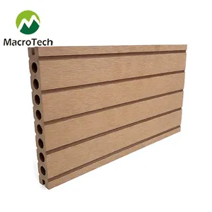 Deck de madeira e plástico composto para jardim ao ar livre fácil de instalar Wpc Deck Flooring