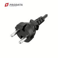 Cable de Alimentación PRODATA Alemania VDE para 16A CEE7-17, 125V-250V, para Dispositivos Electrónicos, Audio y Video, Control Industrial