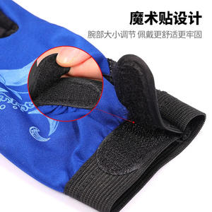 ถุงมือตกปลาโคอิ สามนิ้ว วัสดุสังเคราะห์ กันน้ำ ระบายอากาศได้ดี กันลื่น สำหรับตกปลา ใช้ได้ทั้งชายและหญิง สีฟ้า แดง เทา ขนาดมาตรฐาน - Product Image 3