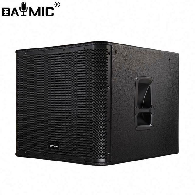 1000W Class D Digital Active 18 Inch Subwoofer Speaker 1000W Power Amplifier Module Metal Shell Variable Speed Fan Cooling 112dB