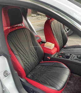 Housse de siège de voiture en cuir personnalisée de haute qualité YLC, ajustement universel, protection pour <span class=keywords><strong>VW</strong></span> Tiguan L Land Cruiser CR-V S - Product Image 2