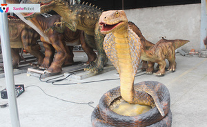Decorazione per Albero di Natale Serpente Animatronico Artificiale Realistico Avvolto - Product Image 3