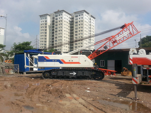 <span class=keywords><strong>Grue</strong></span> à bras télescopique de 55 tonnes de marque chinoise de premier plan, <span class=keywords><strong>grue</strong></span> sur chenilles ZCC550H avec des jouets de modèle de <span class=keywords><strong>grue</strong></span> en vente chaude - Product Image 6