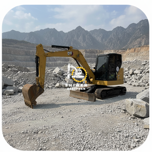 Excavadora de cadenas Caterpillar Cat 306CR usada de 2023, 6 toneladas, Cat306 306e2 305.5e2 303.5e, miniexcavadora para agricultura, ¡gran oferta! - Product Image 1