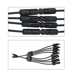 Conector de Cable para Panel Solar Fotovoltaico, Conexión Paralela de 1 a 4 Placas de Batería, Conectores Solares en Forma de Y - Product Image 3