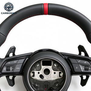 Accesorios para Automóviles Más Vendidos, Volante de Cuero para Audi S6 S7 A4 B8 B9 A5 A6 A7 C7 Q3 Q5 A3 S3 S8 R8 - Product Image 6