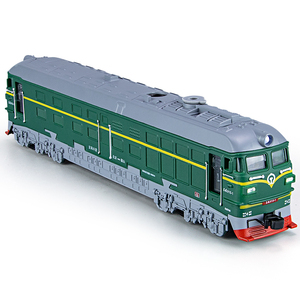 Tren de tracción hacia atrás con luz y música, función de pulverización de humo, juguetes locomotores electrónicos a escala 1:86 para niños - Product Image 1