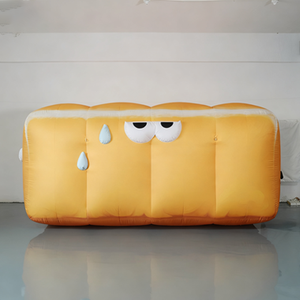 ตุ๊กตาเป่าลมรูปขนมปังปิ้ง แสดงอารมณ์น่ารัก พร้อมโลโก้สั่งทำพิเศษ และของตกแต่งโดดเด่นสำหรับร้านขนม - Product Image 2