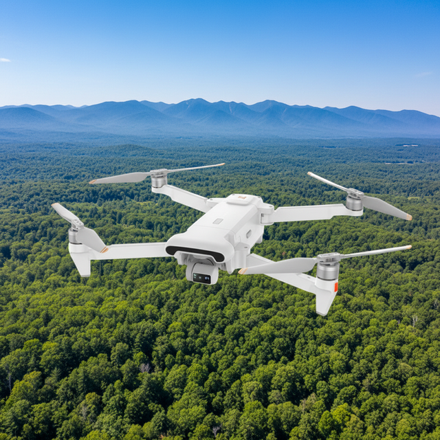 FIMI X8 Tele Max Drone 30X Hybrid Zoom Dual Camera 3-Axis Gimbal 48MP Wide Angle 20km GPS Smart Flight Foldable Aerial Drone