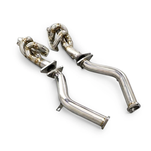Collecteur d'échappement haute performance en acier inoxydable pour Nissan <span class=keywords><strong>370Z</strong></span> 3.7L 2009-2018, tuyau d'échappement automobile à haut débit - Product Image 1