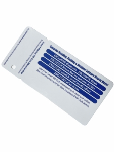 Tùy Chỉnh Kích Thước Tiêu Chuẩn Nhựa 3-up <span class=keywords><strong>Key</strong></span> Tag Cả Hai Bên In Ấn 3 Trong 1 Hoặc 2 Trong 1 Combo Thẻ Với Mã Vạch Thẻ Chìa Khóa - Product Image 3