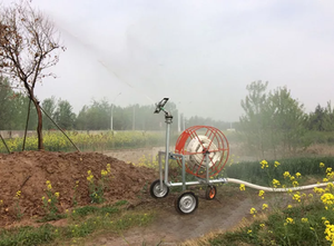 Riego de granja, nuevo tipo, carrete de manguera de viaje, equipo de máquina de riego agrícola con rociador de pistola de lluvia grande - Product Image 5