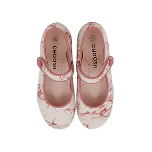 CHOOZII Factory New luxury Cloud Pattern scarpe per bambini ragazze Ballerina bambini scarpe basse calzature Casual scarpe da festa principessa - Product Image 4