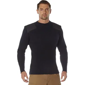 Sweater Long-sleeved Cold-proof Security Issued Woolen Sweater Winter Sweater For Men