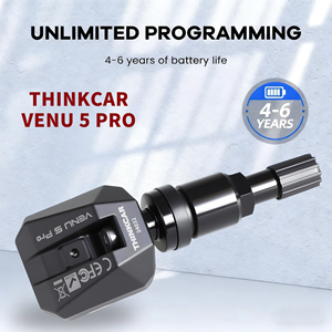 THINKCAR VENU 5 Pro 433MHZ 315MHZ Capteur TPMS Outils de réparation des pneus Scanner Testeur de surveillance de la pression des pneus Programmation Travail - Product Image 5