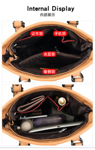 Fashion New Designer Crossbody Bags High Quality PU Leather Shoulder Messenger Bag Casual <b>Totes</b> Luxury Women Handbags and Purses - Product Image 6