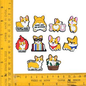 2025 Manufacturers Hot Pet Puppy Theme Beach <b>Shoes</b> PVC <b>Shoes</b> <b>Accessories</b> Custom DIY Garden <b>Shoes</b> Decorative Buckles - Product Image 6