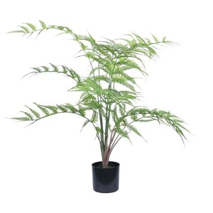 Planta Artificial de Helecho Bonsái Dream Castle, Decoración Interior de Plástico PU, Tamaño Pequeño - Product Image 4