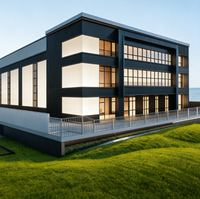 Edificio Prefabricado de Acero para Almacén, Cobertizo de Almacenamiento Industrial Ligero y Taller