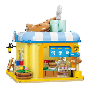 Juego de bloques de construcción Balody para niños, Moc 3D, venta al por mayor, juguete de ladrillos, juego de plástico, Anime, Animal, <span class=keywords><strong>Mini</strong></span> juguete mágico de partículas pequeñas, modelo de gato - Product Image 1