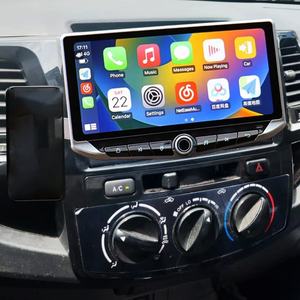 Écran QLED 10,88 pouces, lecteur vidéo Android 13, Carplay pour Fortuner Hilux MT 2007-2015, radio de charge mobile, GPS, stéréo multimédia - Product Image 1