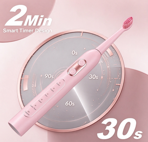 T8 Sonic Electric <strong>Toothbrush</strong> Set Rechargeable Adult 5 Modes 30s Reminder Custom Color Gift Box Packaging IPX7 Waterproof - Product Image 2