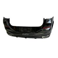Pour BMW Série 5 520i/525i/530i/540i/i5G60 M Sport, ensemble de pare-chocs arrière de haute qualité, échappement arrière, réflecteur de collision arrière