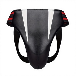 Protège-entrejambe sur mesure pour la boxe et les arts martiaux pour adultes avec EVA et cuir PU, produits chimiques plus sûrs - Product Image 1