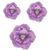 Fleurs artificielles élégantes en papier crépon pour la remise des diplômes, Noël, mariage, fête, Pâques, fête des mères, fête des pères - Longue durée, pour l'intérieur