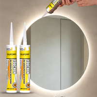 GUFENG GP Mastic silicone direct pour fissures de béton, pour cadres de fenêtres et de portes