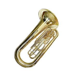 SEASOUND OEM Bb Gold 4 Pistons rotatifs Instrument de marche <span class=keywords><strong>Tuba</strong></span> JYTU0752 - Product Image 3