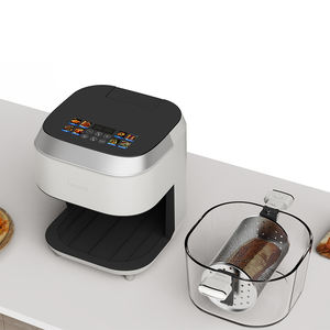 Цифровая электрическая воздушная фритюрница, портативная, без масла, нетоксичное пищевое качество, умная кухонная фритюрница для жарки во фритюре - Product Image 4