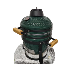 KIMSTONE <strong>Best</strong> Seller 13-Inch Ceramic Kamado Smoker Modern Design with Trolley for Garden BBQ <strong>Grilling</strong> High Quality - Product Image 5