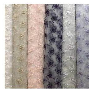 Tissu en dentelle avec broderie florale Vente en gros - Product Image 2